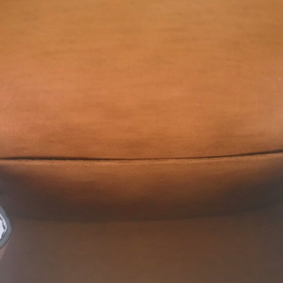 Coach CZ474 Turnlock Card Case Signature Blocking Chain Crossbody Walnut Tan - Picture 7 of 7